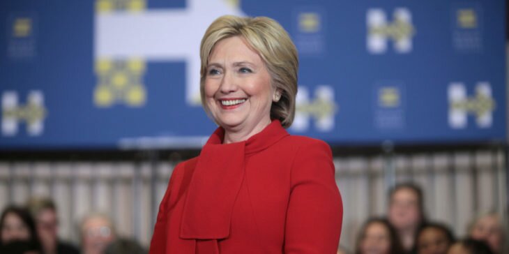 Hillary smiling new
