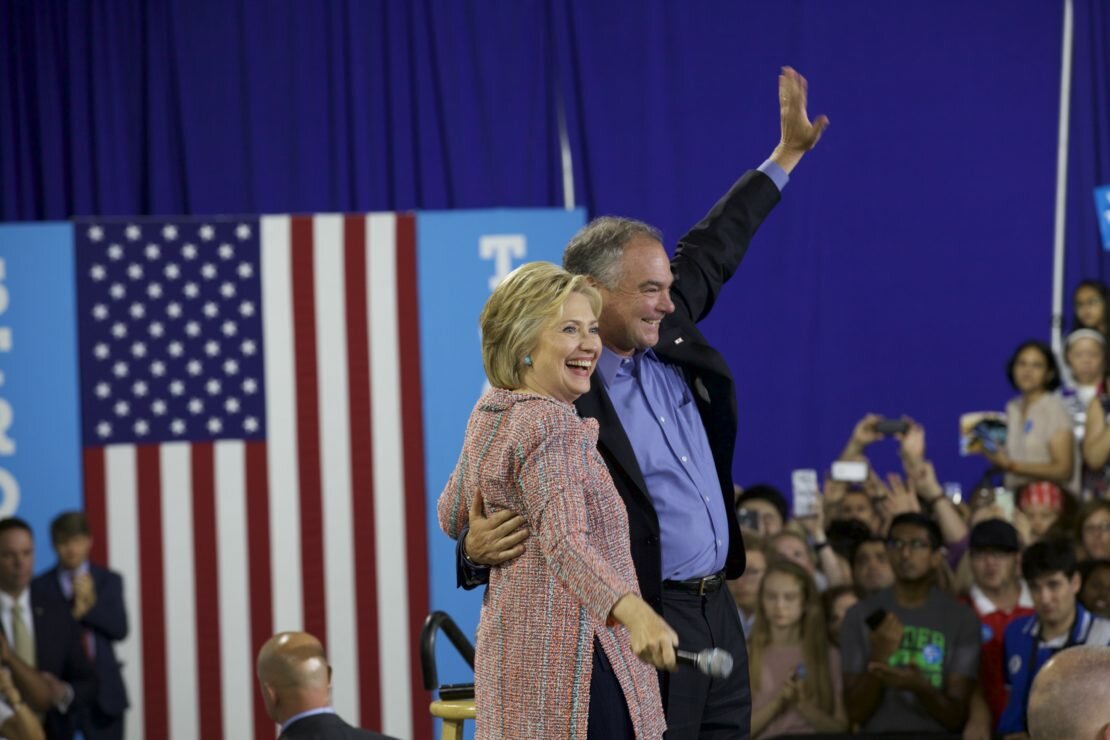Hillary and kaine