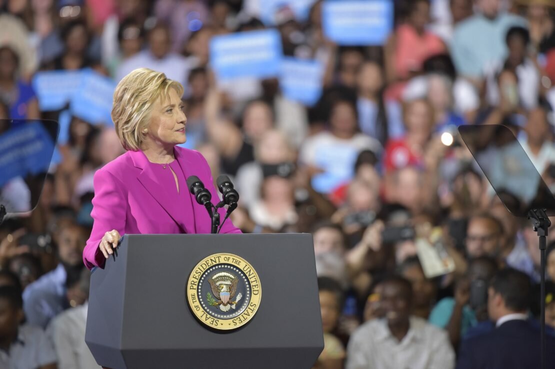Hillary talking right potus